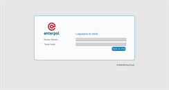 Desktop Screenshot of ebok.enterpol.pl